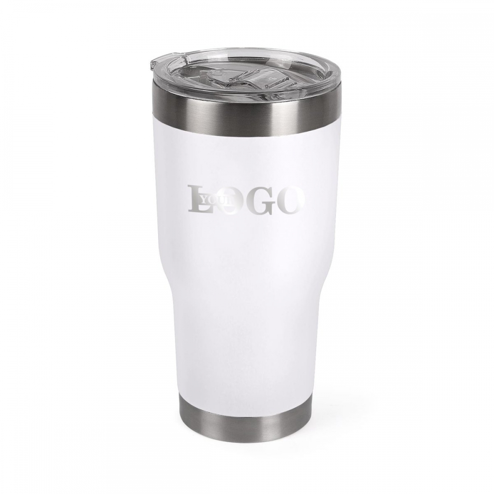 Термостакан 500 мл із логотипом білий